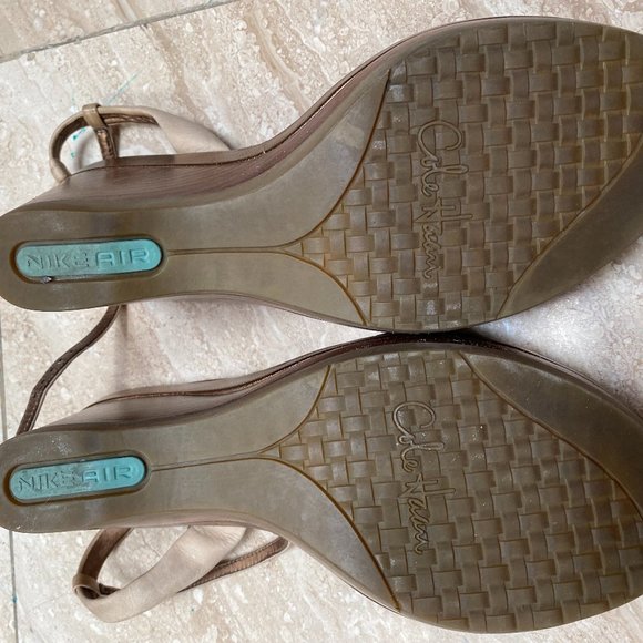 Cole Haan Nike Air Wedges - Size 8 - Picture 6 of 7